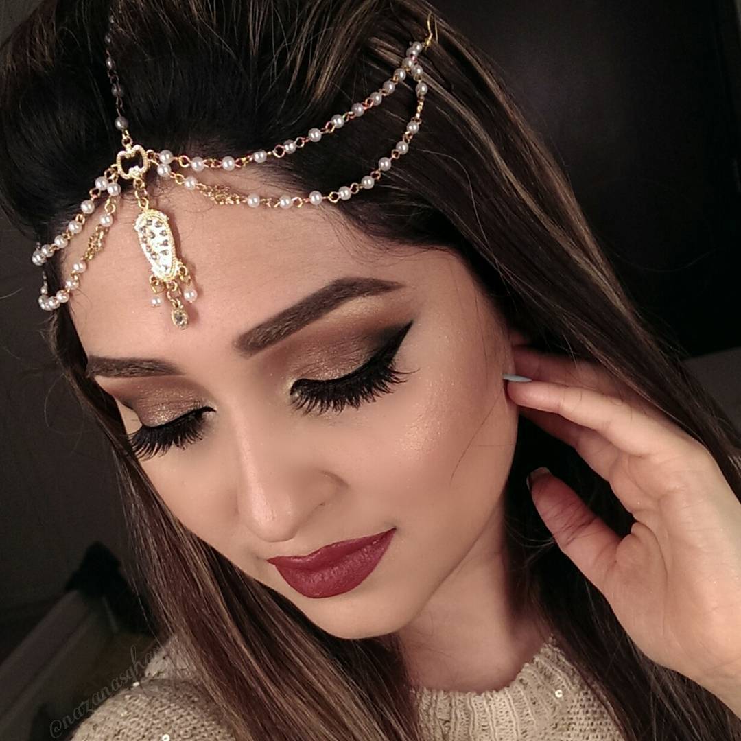 @nazanasghar Bridal Matha Patti Headpiece