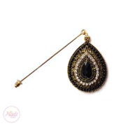 Madiha – BeautyDosage – Hijab Pin (LR) – Black