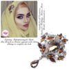 Madz Fashionz UK: Makeupsarang93 Elegant Brooch Hijab Pin Silver Brown