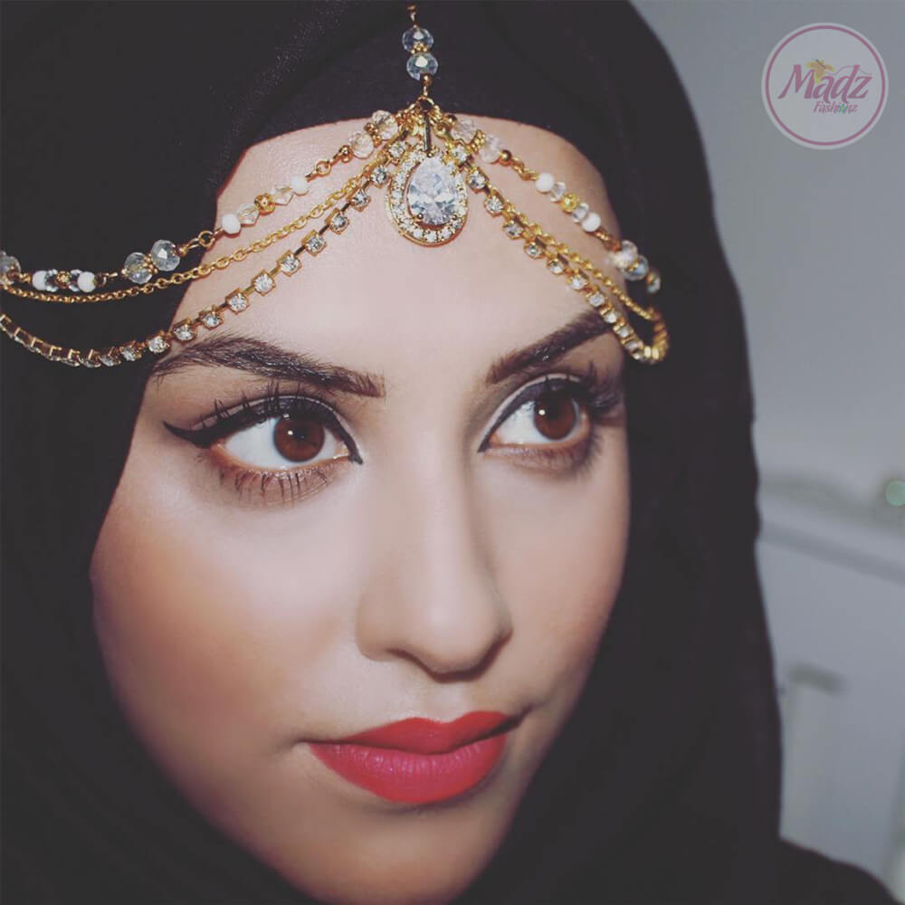 Hair Chain Matha Patti Headpiece Damni Scarf Hijab Pin Jewellery Bridal Wedding 