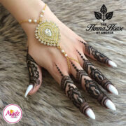 Madz Fashionz UK: Hennabyang Bespoke Kundan Handchain Slave Bracelet