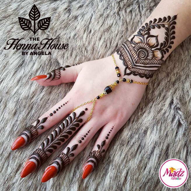 Madz Fashionz UK: Hennabyang Bespoke Crystal Slave Bracelet Handchain Delicate Gold Silver