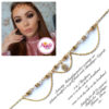 Madz Fashionz UK: Makeupbysanchez Bespoke Delicate Matha Patti Gold Champagne