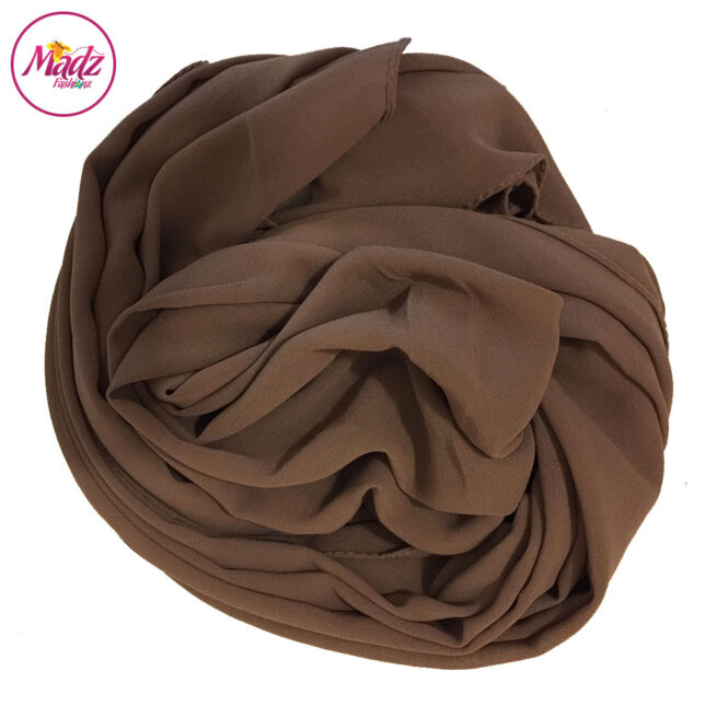 Madz Fashionz UK: Long Maxi Plain Chiffon Khaki Muslim Hijabs Scarves Shawls