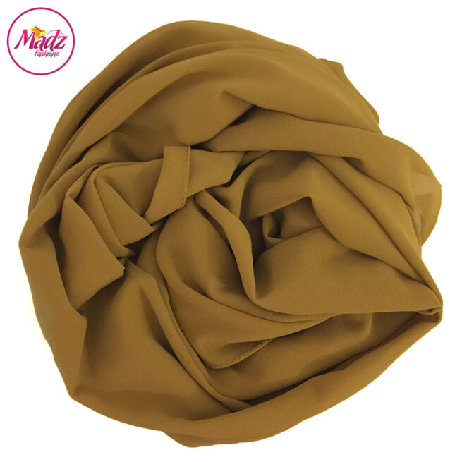 Madz Fashionz UK: Long Maxi Plain Chiffon Mustard Muslim Hijabs Scarves Shawls