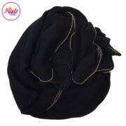 Madz Fashionz UK: Long Maxi Plain Luxury Cotton Pellet Black Muslim Hijabs Scarves Shawls