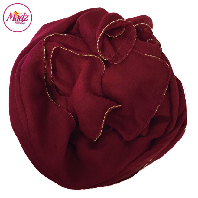 Madz Fashionz UK: Long Maxi Plain Luxury Cotton Pellet Red Muslim Hijabs Scarves Shawls