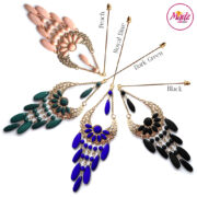 Madz Fashionz UK: Aliyzah Hijab Pin Hijab Jewels Stick Pins Gold Peach Black Green Royal Blue