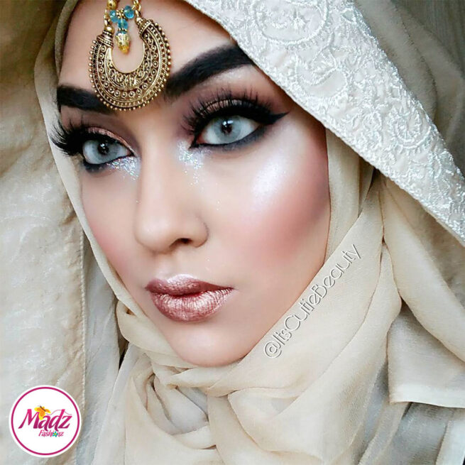 Madz Fashionz UK: ItsCutieBeauty Kundan Tikka Headpiece Handchain Chand Maang Tikka Antique Gold Silver Set