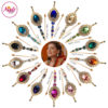 Madz Fashionz UK: Shiny Dixit Chandelier Hijab Pin Stick Pin Hijab Jewels Zee Tv ZKM Gold