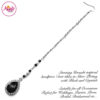 Madz Fashionz UK: Urvashi Rautela Kundan Crystal Stones Gold Maang Tikka Hair Tikka Silver Black