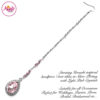 Madz Fashionz UK: Urvashi Rautela Kundan Crystal Stones Gold Maang Tikka Hair Tikka Silver Light Pink