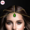 Madz Fashionz UK: Gold Leaf Green Hair Jewellery Headpiece Matha Patti