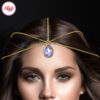 Madz Fashionz UK: Gold Voilet Hair Jewellery Headpiece Matha Patti