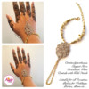 CreativelyTwoHenna – Gold White