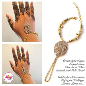 CreativelyTwoHenna – Gold White