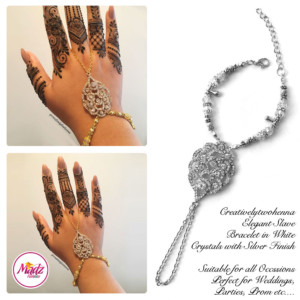 CreativelyTwoHenna – Silver White