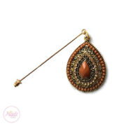 Madiha – BeautyDosage – Hijab Pin (LR) – Brown