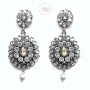 MSPL01 – Mspaintedlady – Earrings (Silver White)