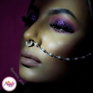 Madz Fashionz USA: Yasmine Alom Pearl Indian Nose Ring Nath Bullaku Nathu