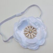 Newborn White Headband Girls Hair Accessories