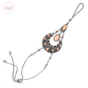 Salka – Salka HR (Hand Chain, Silver Peach 2)