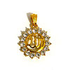 Allah Pendant Design 2 (Gold)