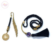 Black Tasbeeh 99 Beads , Ramadan / Eid Gifts Set - MadZFashionZ USA