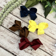 Autumn vibe ribbon hair bows – 4.5 – $6