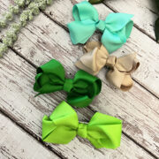 sandy dessert ribbon hair bows – $6 – 4.5